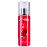 Jovees Herbal Face Care Combo For Normal Skin | Papaya Facewash 120ml | Rose Skin Toner 100ml | Saffron & Bearberry Fairness Cream 60g Set of 3
