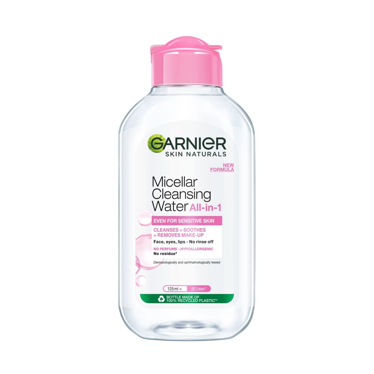 Maybelline New York Colossal Kajal, Super Black, 0.35g, Volum Express Colossal Waterproof Mascara, 10ml and Garnier Skin Naturals Micellar Cleansing Water, 125ml