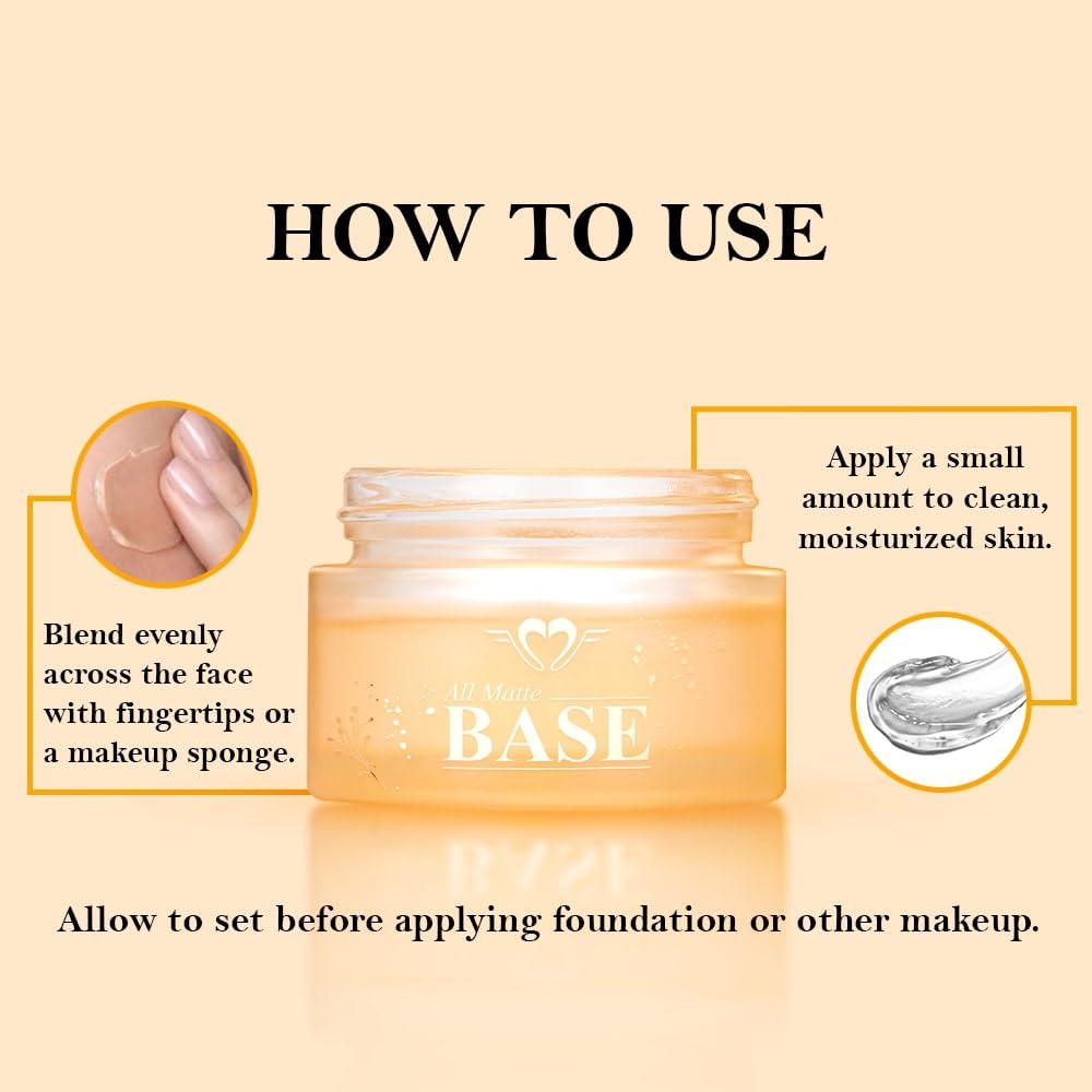 Daily Life Forever52 ALL MATTE BASE Perfecting and Smoothing Skincare Makeup Primer For Long Lasting and Oil free Look Suitable for All Skin Types AMB001
