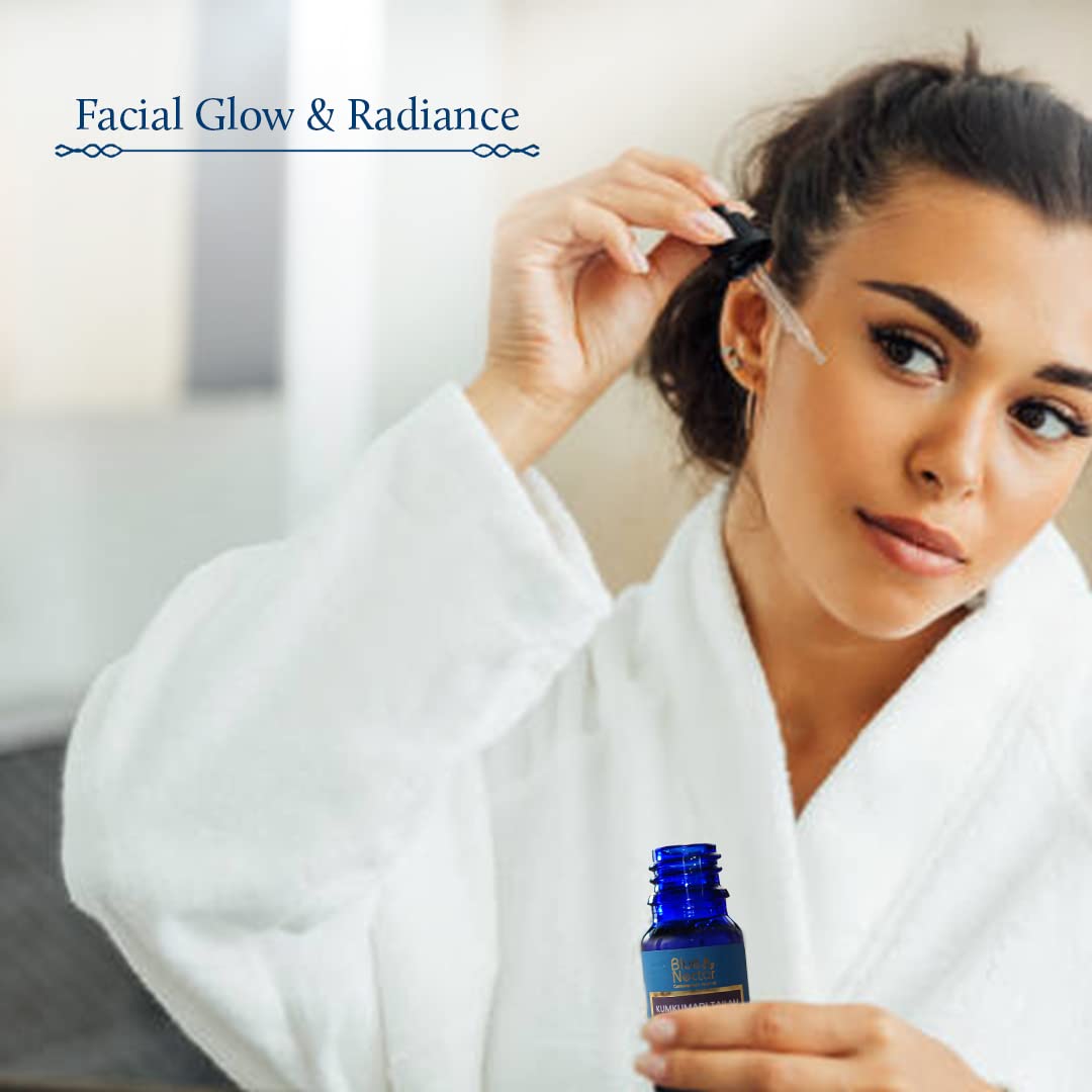 Blue Nectar Kumkumadi Tailam & Kumkumadi Oil for Glowing Skin