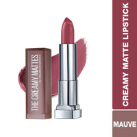 Maybelline New York Color Sensational Creamy Matte Lipstick, 657 Nude Nuance, 3.9g and Maybelline New York Color Sensational Creamy Matte Lipstick, 660 Touch of Spice, 3.9g