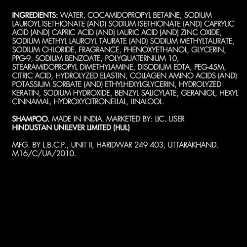 Nexxus Promend Moisture Collagenizing Shampoo For Dry Hair 250 ml | 2.3 X Smoother | 57% Less Frizz | Luxury White Rose Fragrance Profile