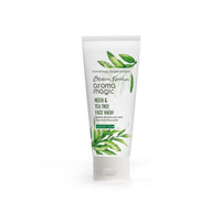 Aroma Magic Neem & Tea Tree Face wash PWRD By 5% Niacinamide & Aloevera Gel| for Spotless & Soft Skin| Oily & Acne/Pimples Prone Skin| for Women & Men| 100 ml| pack of 1