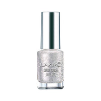 Lakmé Color Crush Metallic Finish Nail Art, G12, 6Ml & Color Crush Nail Art P2, Silver, 6 Ml