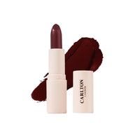 Carlton London Velvet Satin Glitterati Bullet Long Stay Lipstick |Enriched with Vitamin E, Castor oil | Intense Colour, Moisturised Lips, Smooth & Light |Upto 8 hrs - 4Gm. (pumpkin spice)