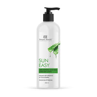 Botanic Hearth Sun Easy 100% Natural Aloe Vera After Sun Lotion, 250 ml - Soothing & Hydrating Sunburn Relief, Non-Greasy Formula Men & Women
