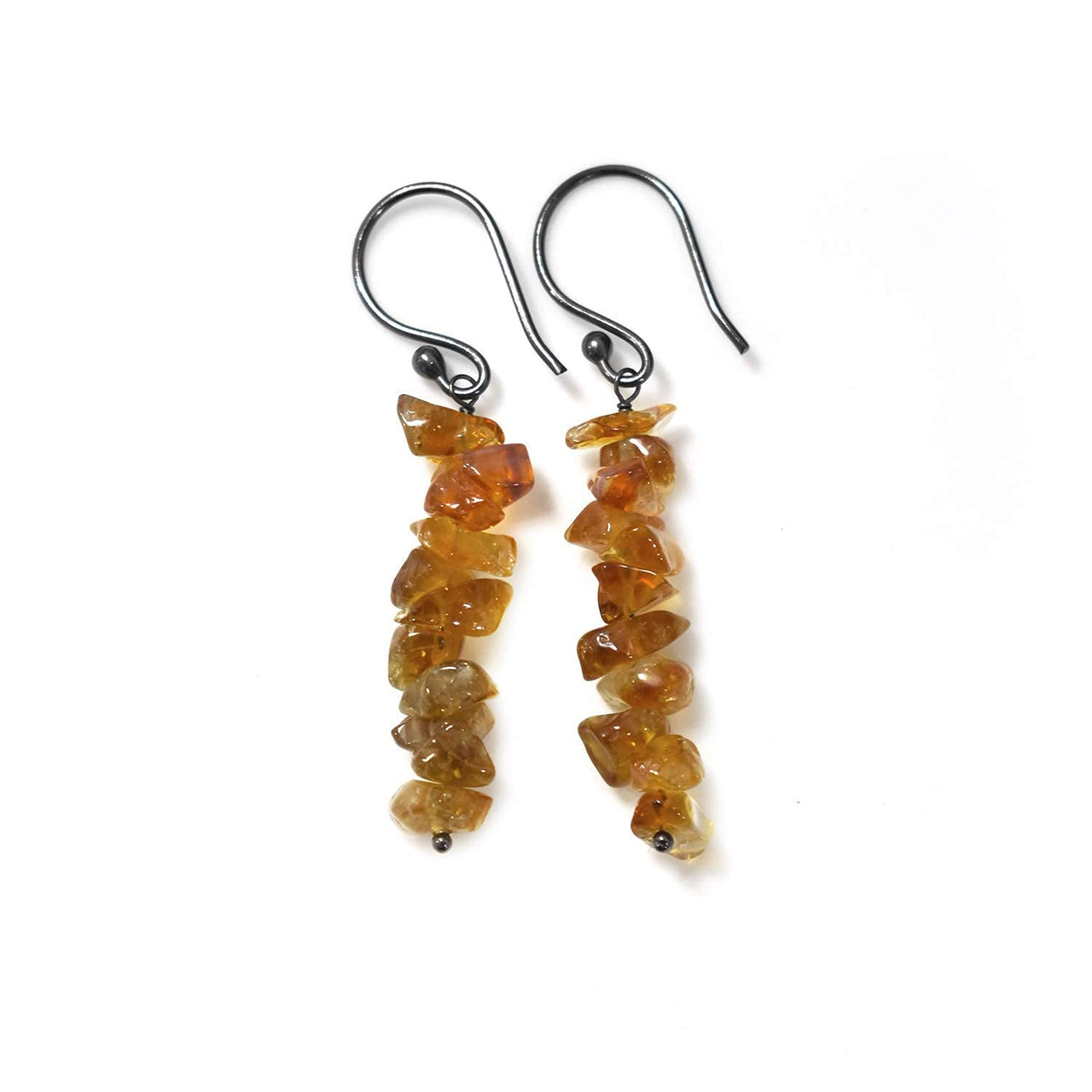Natural Citrine Chips Crystal Earring, Yoga Jewelry, Meditation Earring, Crystals Earring, Raw Gemstone, Energy Healing Crystals, Birthday, Gift for Her, Gemstone Jewelry AA+ Quality (Citrine)