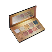 Daily Life Forever52 10 Color Eyeshadow Palette (Gemstones Collection) GMS001, Multicolor Shimmery Finish