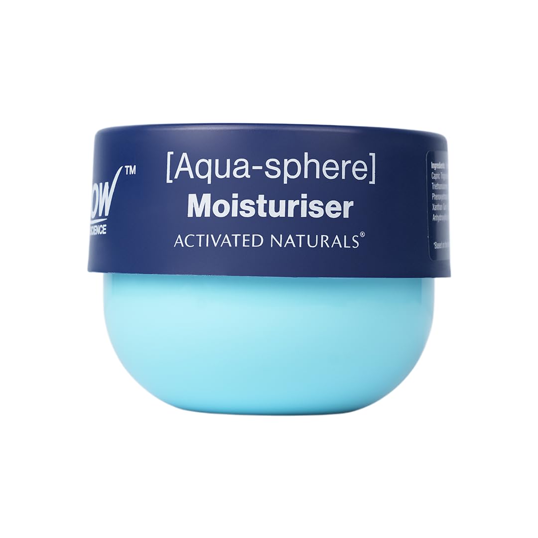 WOW Skin Science Aqua-Sphere Moisturiser | Up to 48Hrs Hydration | Ultra-Light Gel | Deep Moisture Lock | Lightweight & Non-Greasy | For All Skin Types | 200ml