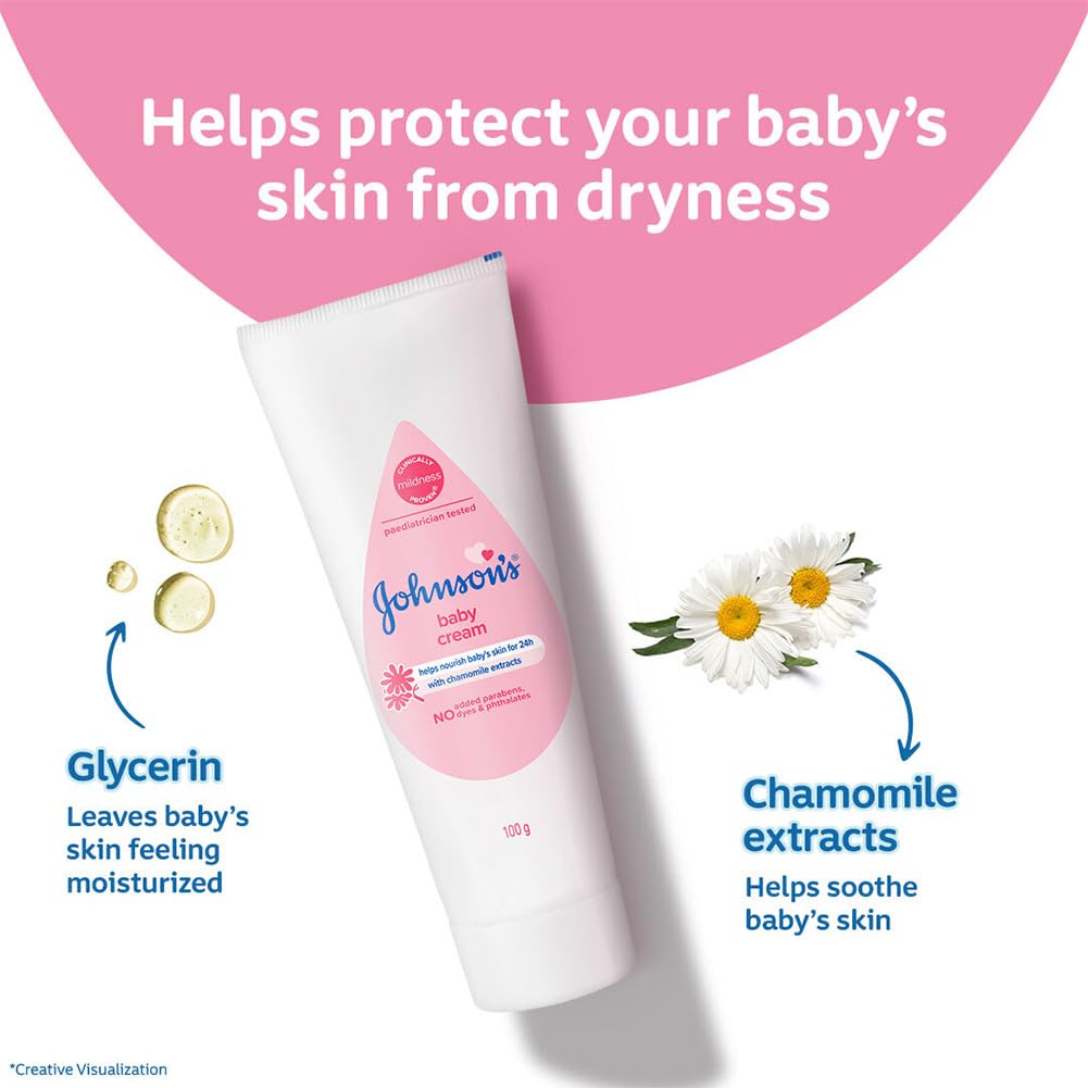 Johnson's Baby Cream For Summer, 100g