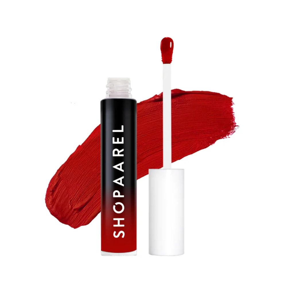 Shopaarel Gloss Love Matte Edition Liquid Lip Gloss For Soft & Dewy Lips Enriched Lip Color For Glossy Look |Lightweight Non Sticky Lip shiner For Moisturizing Lips(NEW) (08)