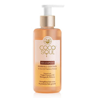 Coco Soul Hair Fall Control Shampoo with Ayurvedic Medicine | 100% Cold Pressed Virgin Coconut | Bhringraj & Hibiscus | Sulphate & Paraben Free | From Makers of Parachute Advansed | 200 ml