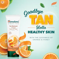 Himalaya Tan Removal Orange Peel-Off Mask, 50g