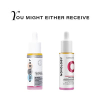 Novology Bi-Phasic Serum for Hyperpigmentation, Dark Spots, Acne Marks and Uneven Skin Tone| Dry-Combination Skin | 28ml (Pack of 2)