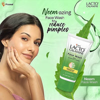Lacto Calamine Neem Face Wash With Aloe Vera & Turmeric | 150ml | Niacinamide & Salicylic Acid Face Wash | Facewash Reduces Pimples, Purifies Skin & Oil Control | For All Skin Types