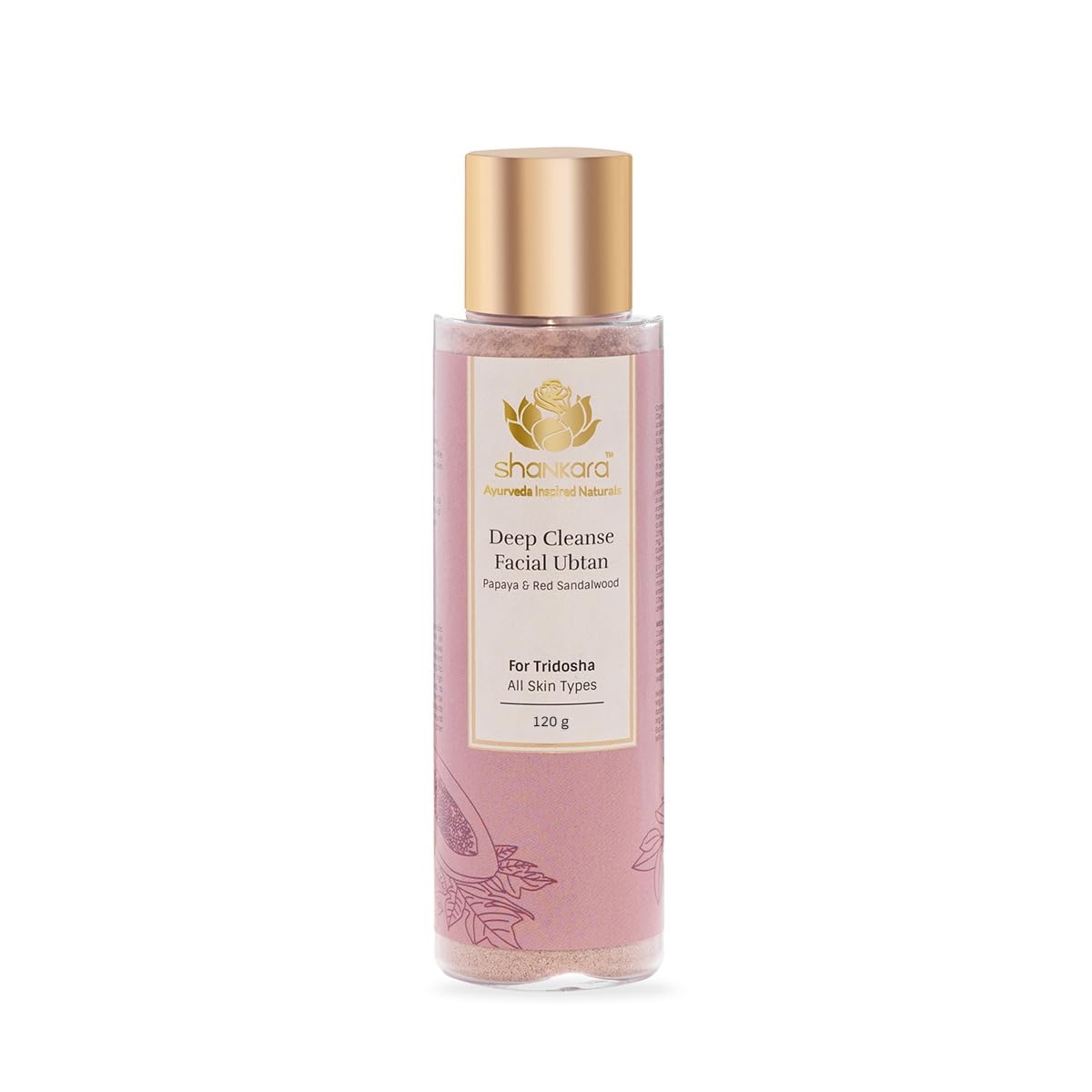 Shankara Deep Cleanse Facial Ubtan with Neem, Rose, Red Sandalwood 120gm