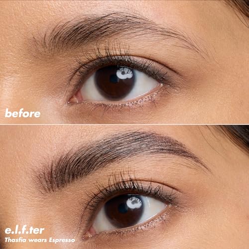 e.l.f. Holy Strokes Micro-Fine Brow Pen, for a Natural Look, Long-Lasting Eyebrow Pencil, Waterproof & Smudge-Proof, Vegan & Cruelty Free, Taupe