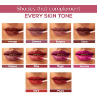 RENEE Stay Forever Matte Liquid Lipstick Combo | Transfer & Smudge-Proof | Long Lasting | Infused with Vitamin E & Jojoba Oil | Perfect for Gifting, Wedding & Special Occasions | Travel Pack of 10