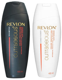 Revlon Outrageous Color Protection Shampoo, 400ml & Outrageous Color Protection Conditioner, 400ml