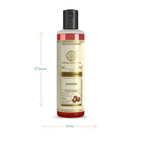 Khadi Natural Satritha Shampoo | Herbal Shampoo for Controlling Hair Fall and Repairing Damaged | Suitable for All Hair Types |Pack of 2 | (210 * 2) (420 ml)