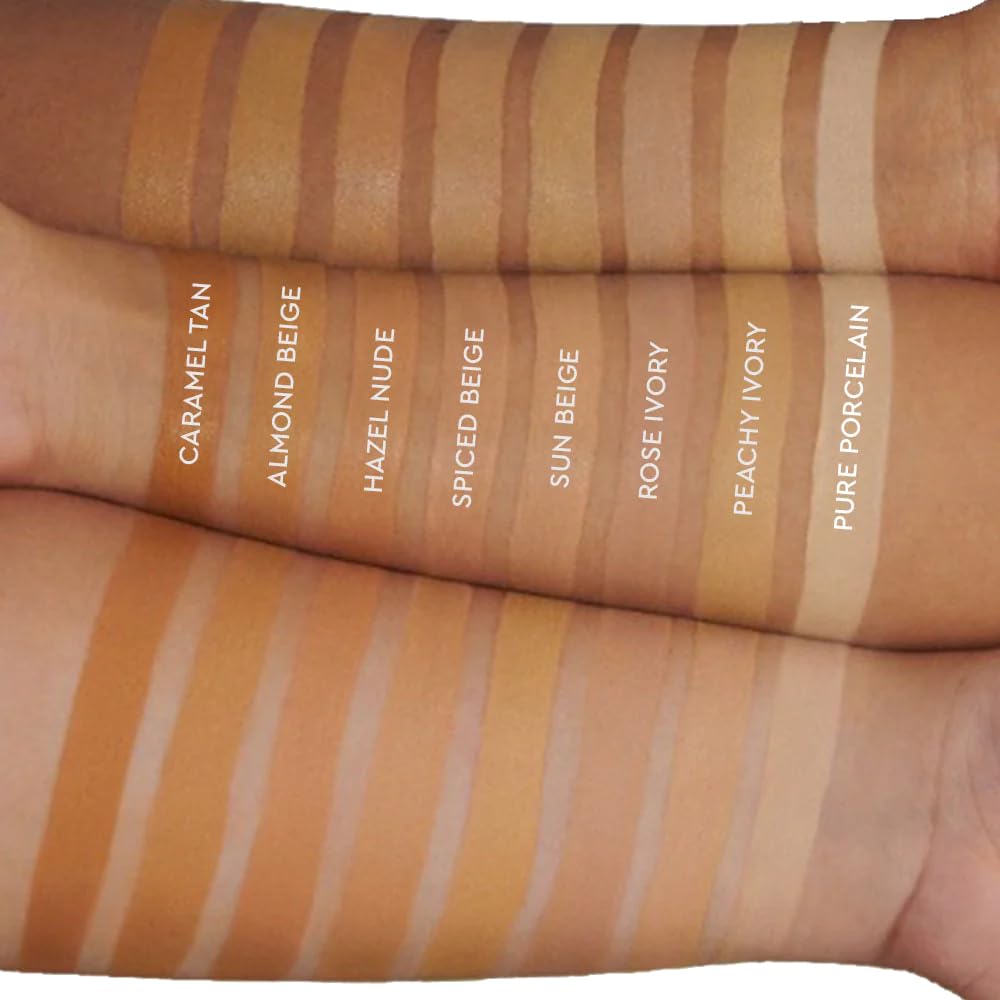 Kiro Daily Dewy Serum Liquid Foundation - Peachy Ivory, 30ml | Infused With Hyaluronic Acid, Niacinamide, and Vitamin C | Ultra Lightweight, Waterproof, and Hydrating | For All Skin Types