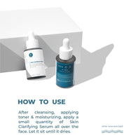 SeaSoul Skin Clarifying Serum 30ml | Pore Refining, Oil & Acne Control | Reduces Dark Spots, Blemishes & Redness | With Dead Sea Minerals, Niacinamide, Azelaic Acid & Zinc PCA | For Sensitive Skin