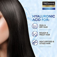 TRESemme HYALURONIC Moisture Boost Shampoo, with Hyaluronic Acid, Sulphate Free & Paraben Free, for Dry Hair, 370 ml