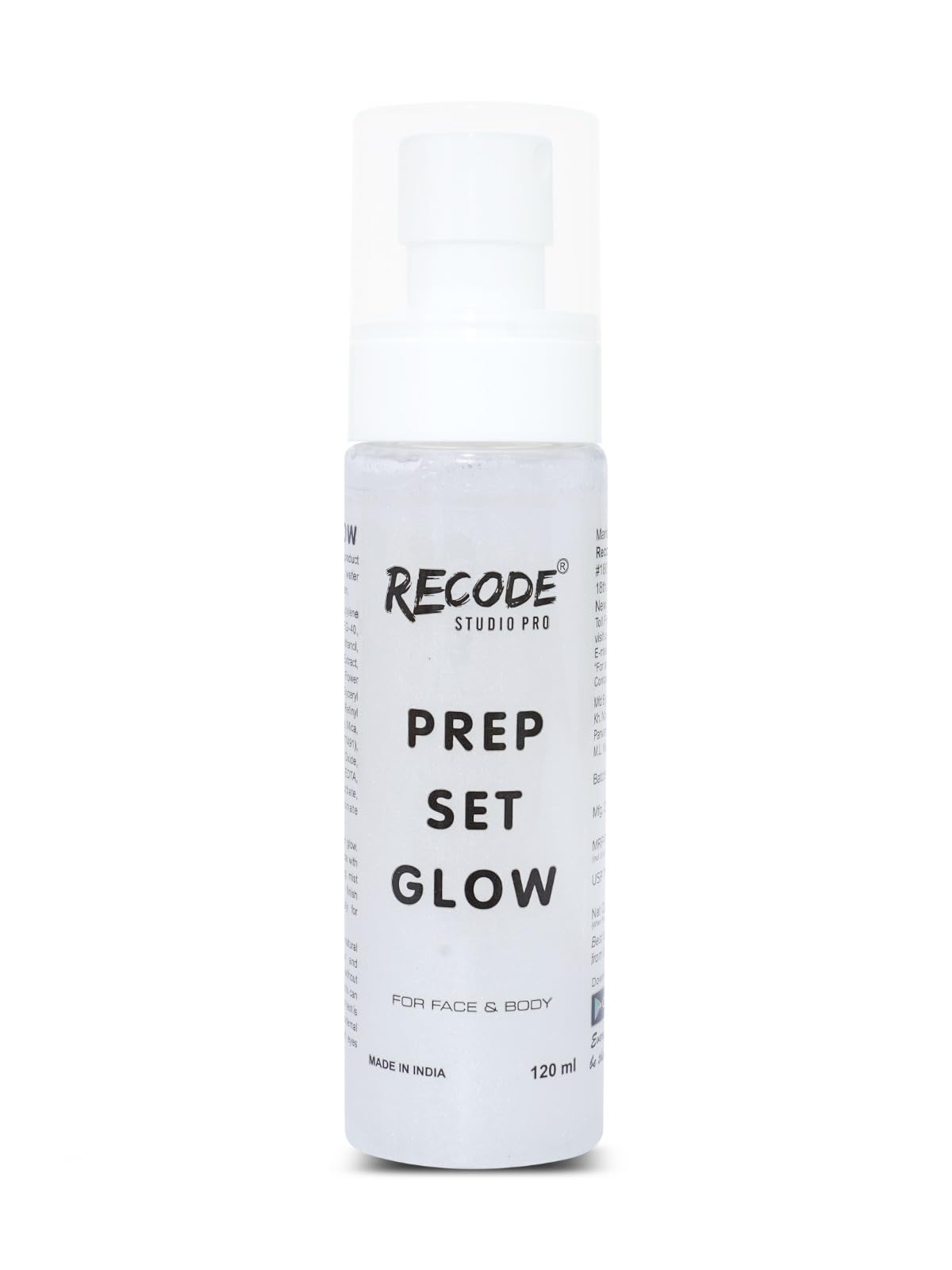 Recode Prep Set Glow -100 ML with Silver Shimmer