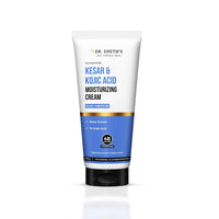 Dr. Sheth's Kesar & Kojic Acid Moisturizing Cream | For Normal to Combination Skin | Reduces Pigmentation | 48hr Deep Hydration | Formulated with NMFs | Non Sticky | For Men & Women | 100g