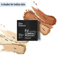 Blue Heaven Oil Control Compact Powder for All Skin types, SPF 25, Matte Finish, Honey 301, 8 gm