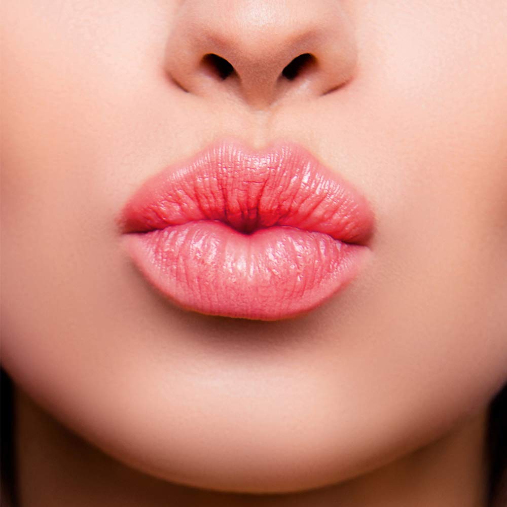 Lakmé Lip Love Gelato Chapstick Raspberry 4.5 g & Lakmé Perfecting Liquid Foundation, Marble, Waterproof Full Coverage Long Lasting - Light Oil Free Face Makeup With Vitamin E, Dewy Finish Glow, 27ml