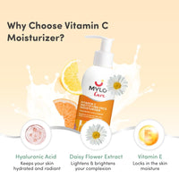 Mylo Care Vitamin C Facial Kit (Face Wash - 100ml, Mist Toner - 200ml and Moisturizer - 100g) - 3 -in-1 Natural Face Care Kit for Women - Paraben & Alcohol free Facial Kit for All Skin Types