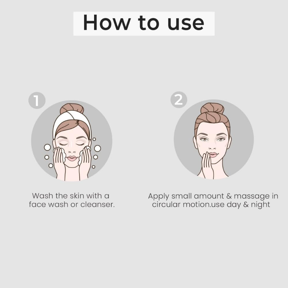 O3+ Night Repair Cream - Moisturiser For Brightening & Glowing Skin 50g | Fades Finelines & Wrinkles, Restores Skin Elasticity & Firmness - Ideal for All Skin Types