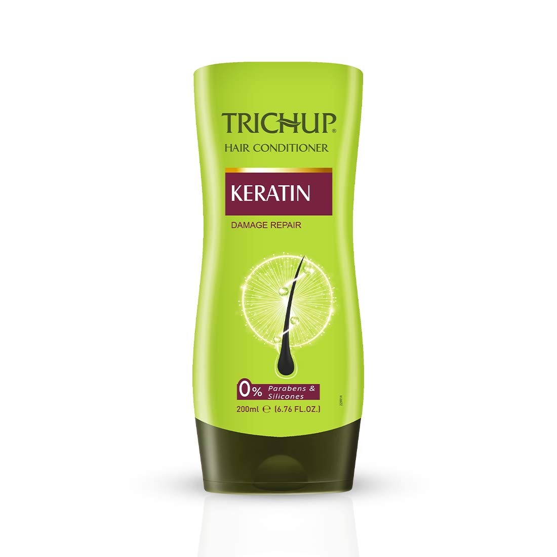 Trichup Keratin Lemon Hair Conditioner For All Types Of Hair Damage Repair No Parabens & Silicones,200 Millilitre