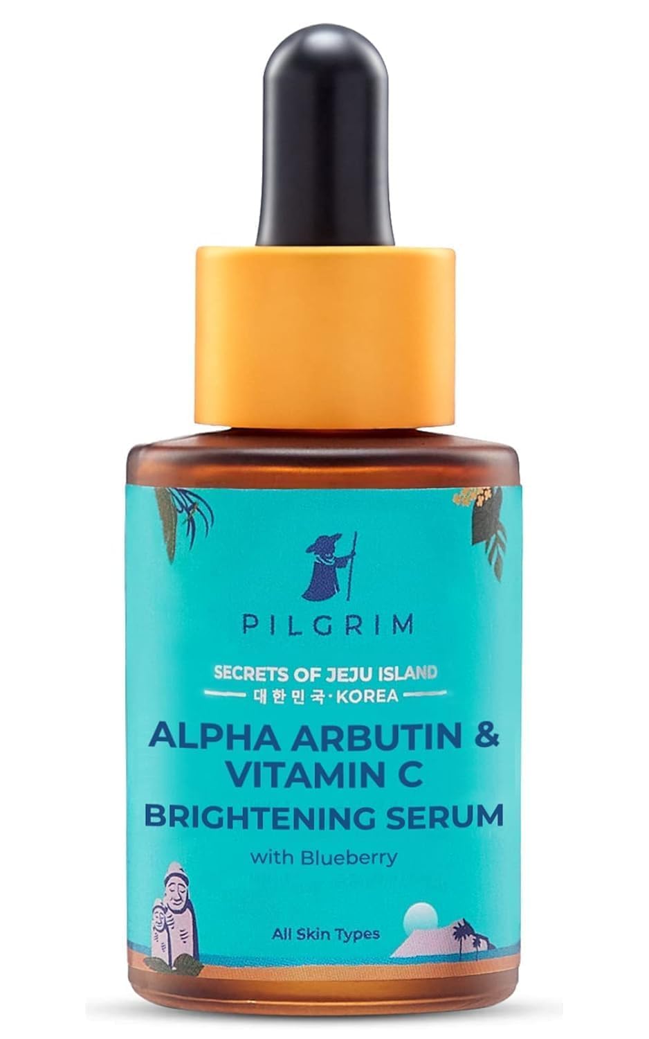Pilgrim 24K Gold Facial Kit for Instant Radiance, French Red Vine Anti Aging Night Cream and Korean Alpha Arbutin & Vitamin C Face Serum (10 ml) | Retinol, Vitamin C, Vegan, Cruelty-Free, All Skin Types"