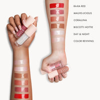 HYUE HydraGlow™ Tinted Lip Treatment (6 ml) | Mauve-licious | 24‑Hour Hydration with Sea Buckthorn Oil & Kokum Butter | Non‑Sticky | High‑Shine | Nourishing & Vegan Formula | Chunky Applicator