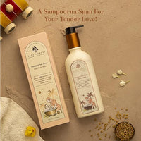 Baby Forest Nikhrae Kesh Baby Shampoo Infused With Paraben- Free 200ml and Baby Forest Sampoorna Snan Baby Body Wash 200ml