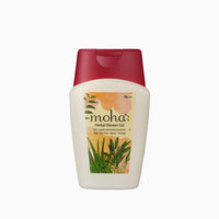 moha: Herbal Shower & Body Wash Gel with Aloe, Tea Tree, Neem and Orange for Soft Supple and Moisturised Skin - 100ml (Pack of 1)