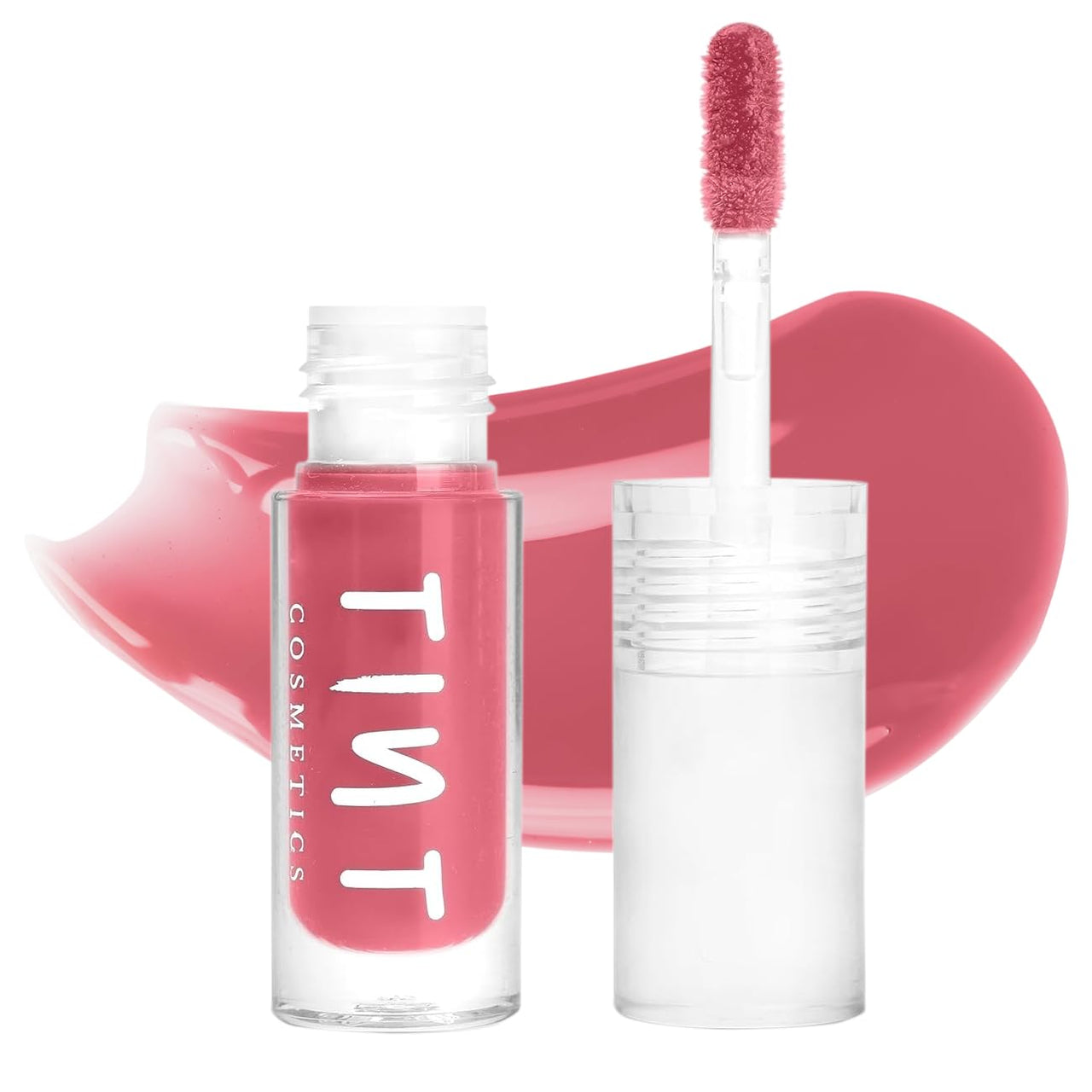 Tint Cosmetics Baby Pink Lip Gloss for Women | Hydrating & High Shine | Lightweight & Non-Sticky with Vitamin-E & Grapeseed Oil | Gloss Lock Technology | All Skin Types | 2.5Ml (Pixie) | FDA Approved