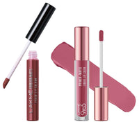 Lakmé Lip Color Everyday Pink (Matte)&Lakmé Forever Matte Liquid Lip Colour, Nude Dream, Long Lasting Liquid Lipstick, Lightweight & Comfortable - Smudge Proof, Non Transferable, 5.6 Ml