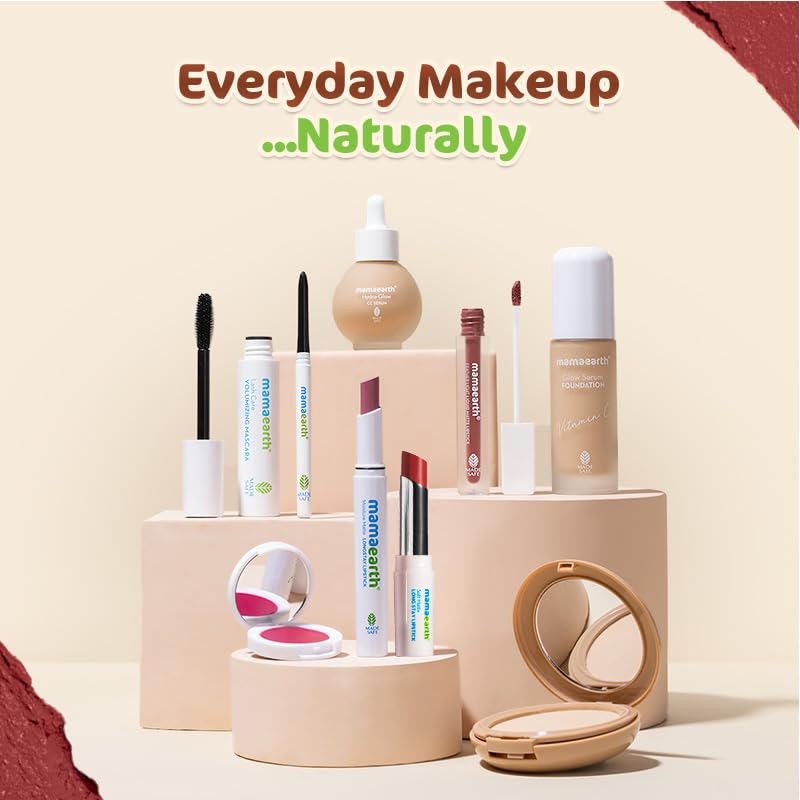 Mamaearth Soft Matte Long Stay Lipsticks with Jojoba Oil & Vitamin E for 12 Hour Long Stay - 06 Petal Pink - 3.5 g