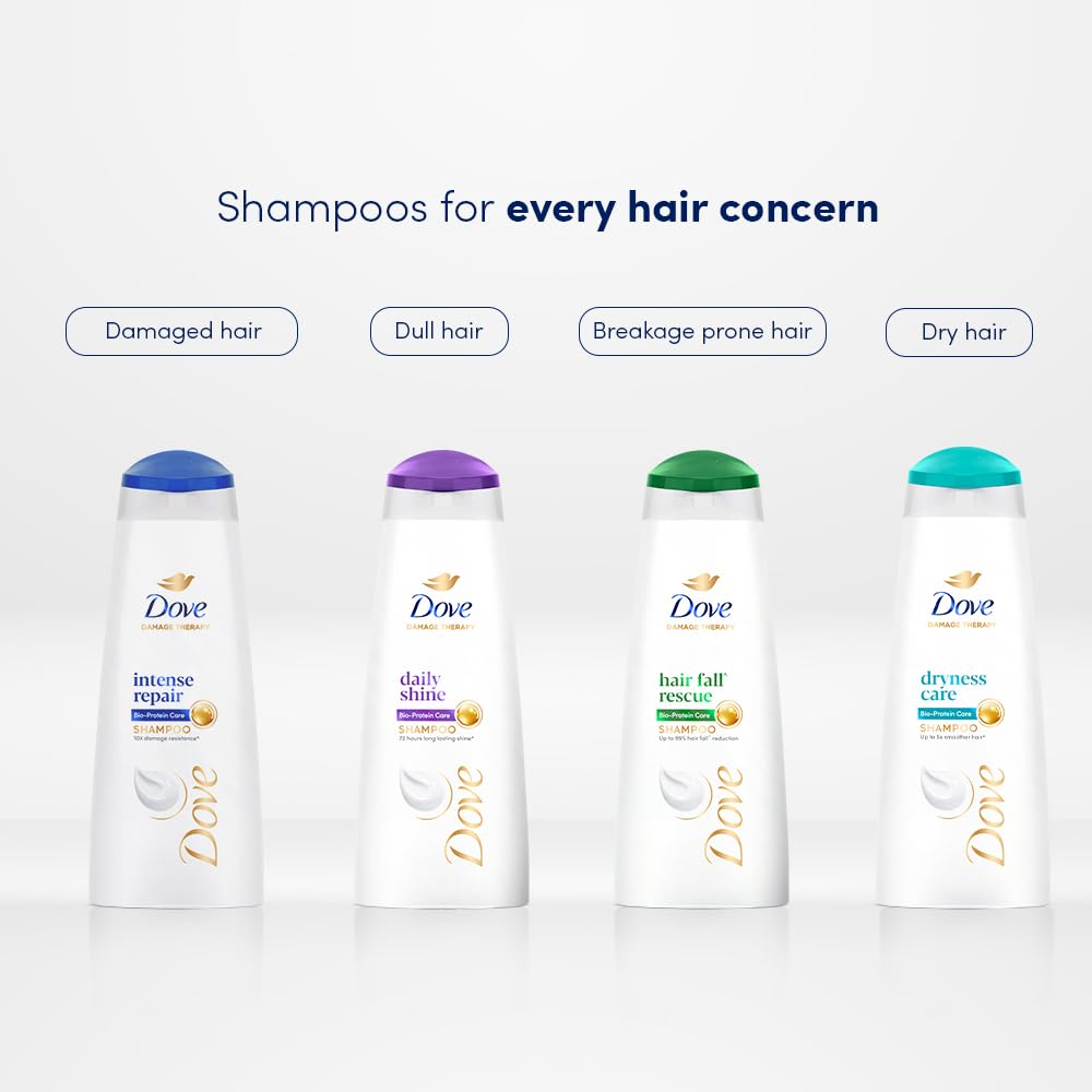 Dove Daily Shine Shampoo For Dull Hair, 340 ml
