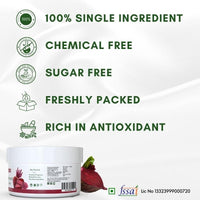 Mystiq Living Beetroot Powder | 100% Pure Organic Beetroot Powder - 100g