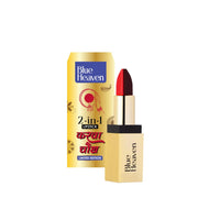 Blue Heaven 2 in 1 Festive Lipstick | Dual Shade | Ultra Lightweight Soft Matte Finish | Long Stay Comfort Wear Lipsticks for Women |C4| 4gm