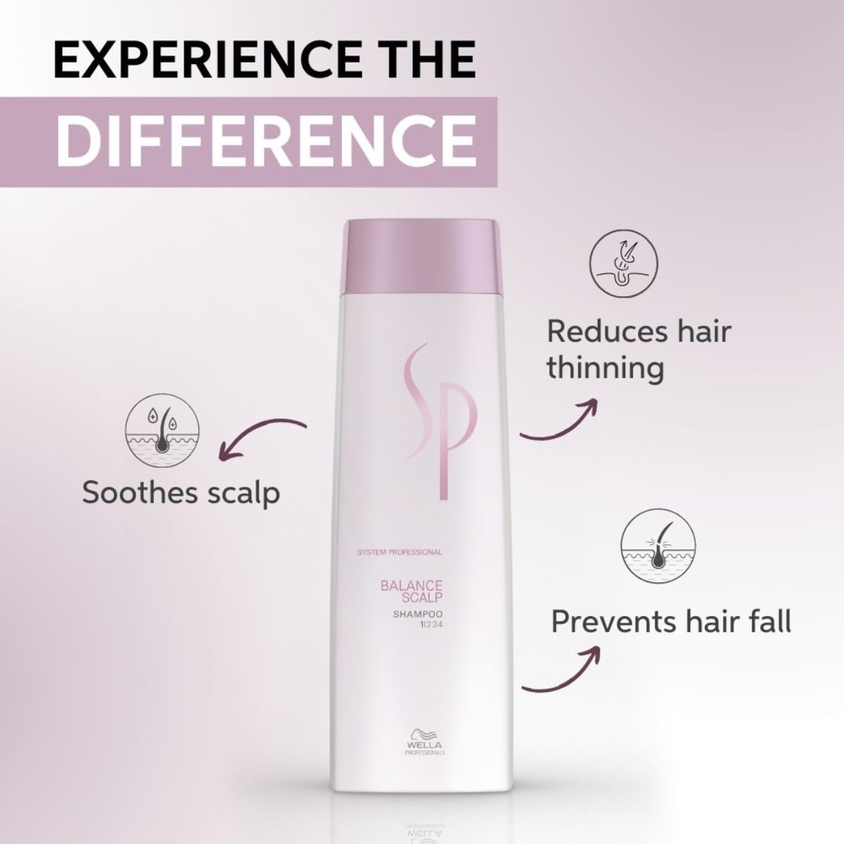 SP Balance Scalp Shampoo for Delicate Scalps | 250 ml | Gentle & Soothing Care