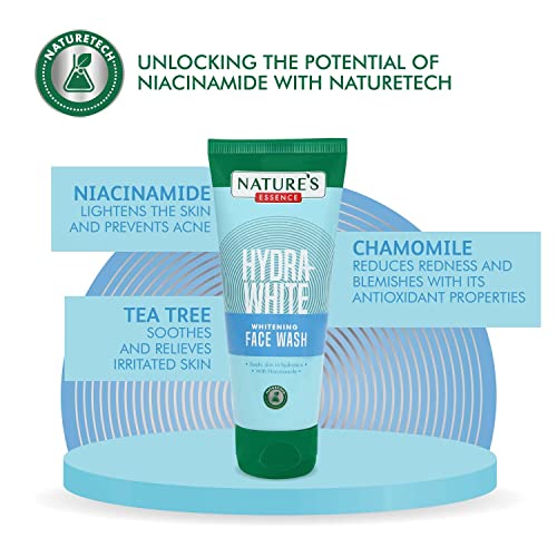 NATURES ESSENCE Niacinamide Hydra White Whitening Face Wash 100G Pro