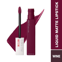 Maybelline New York Super Stay Matte Ink Liquid Lipstick, Transformer, 5g and Maybelline New York Super Stay Matte Ink Liquid Lipstick, Seeker, 5g