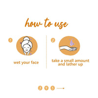Plum Chamomile & White Tea Revival Face Wash | Mild Cleansing for Instant Glow | For Normal, Combination Skin | 100% Vegan, Cruelty Free | 75ml