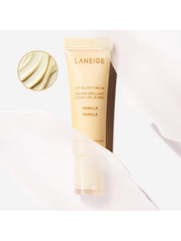 Laneige Lip Glowy Balm | Moisturizing Lip Treatment with Vitamin C + Shea Butter for Soft, Smooth and Glowing Lips | Korean Lip Balm For Dry Chapped Lips |Intense Hydration| Vanilla|10Gm