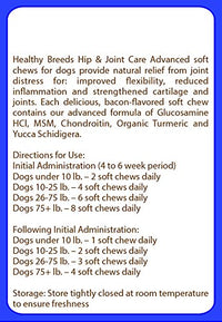 Healthy Breeds Dogue de Bordeaux Hip and Joint Care 120 Count